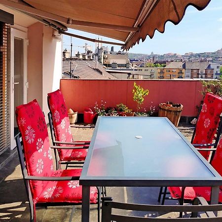 Margaret Apartment For 5 People With Panorama Terrace Budapest Exterior foto